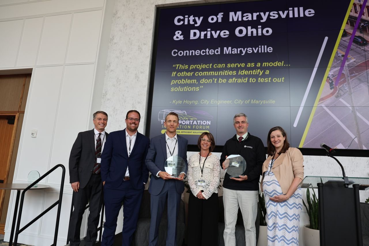 Photo of award winners  