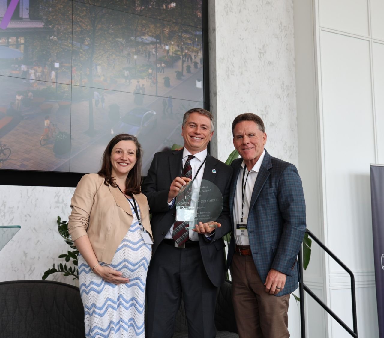Photo of award winners  